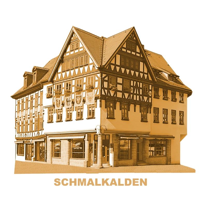 Schmalkalden Thuringia half-timbered