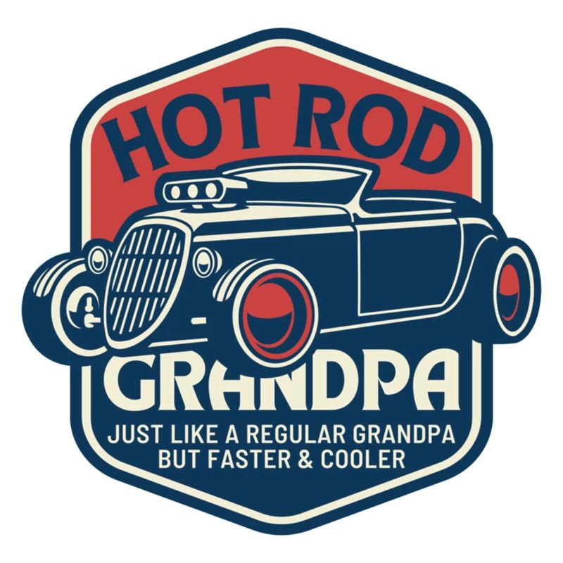 Hot Rod Opa Oldtimer Besitzer Oldtimer Dri