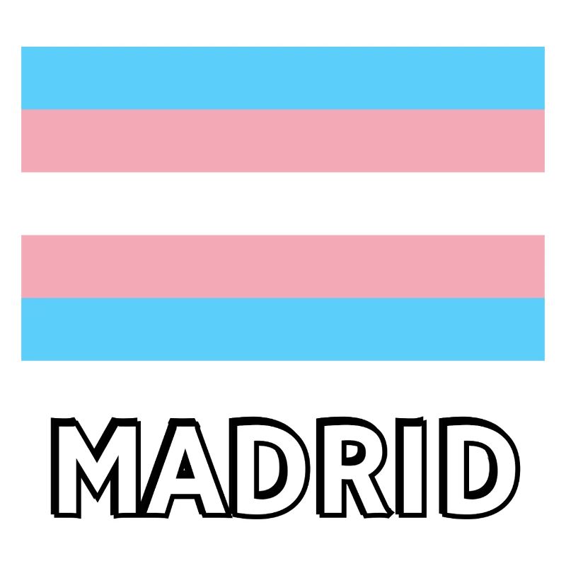 Drapeau Trans Pride Madrid