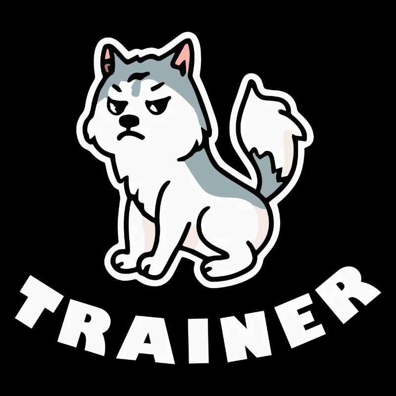 Huskytrainer Grumpy Hund Malamute