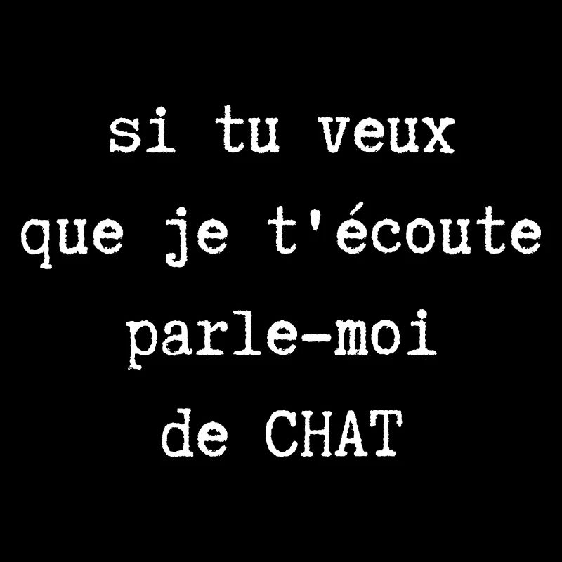 parle moi de chat