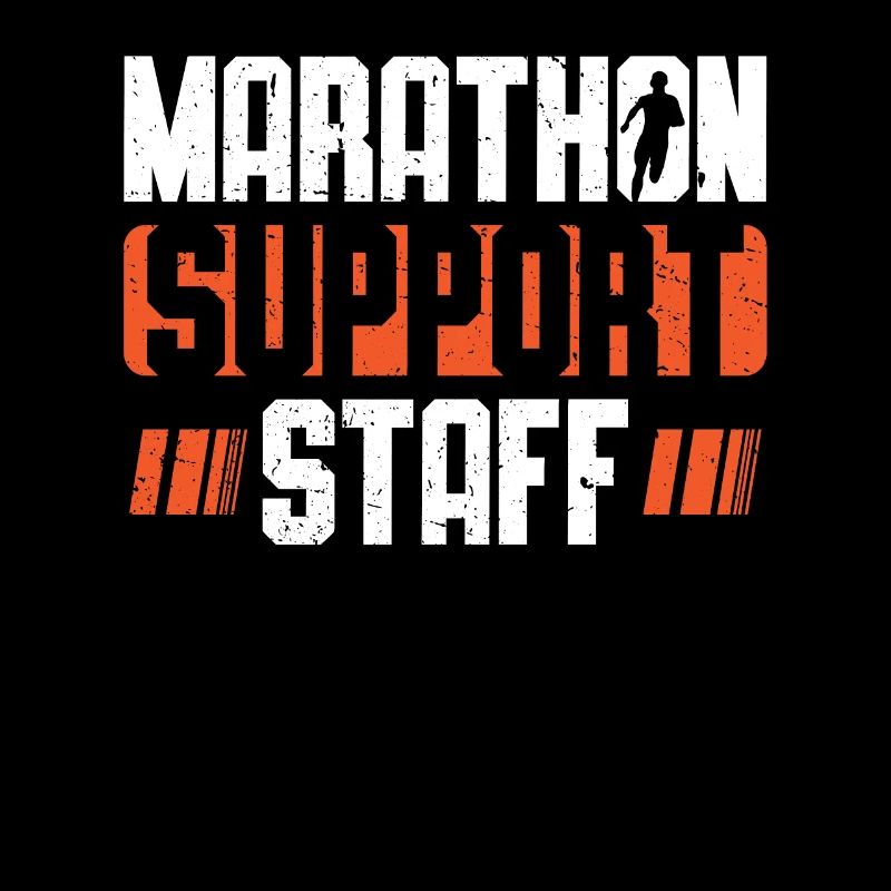 Support staff for marathon runners