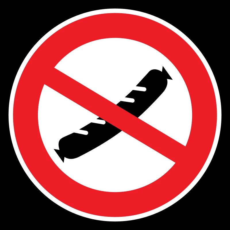 Wurst verboten