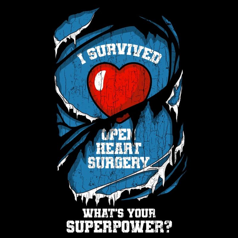 I Survived Open Heart Surgery CHD Awareness Happy