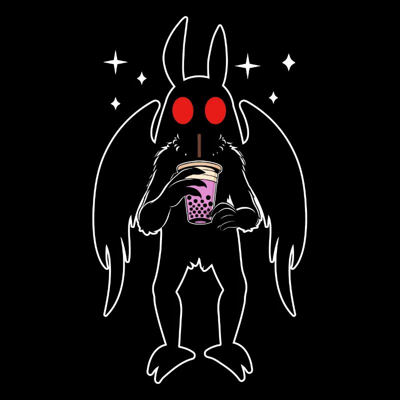 Mothman Bubble Tea