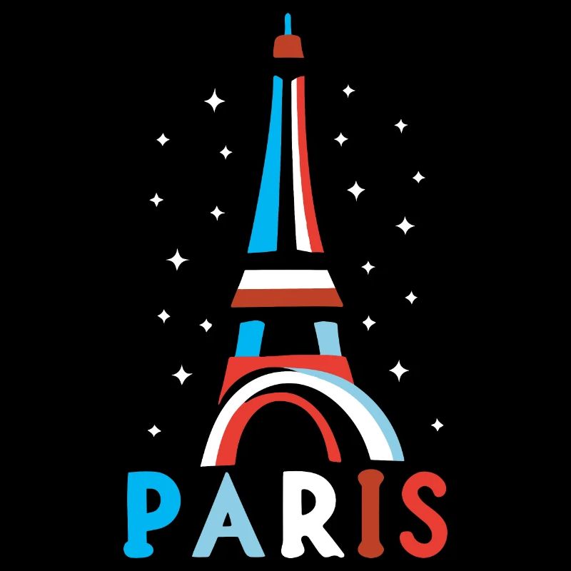 Geschenk Grafikdesign Paris Tour Eiffel Frankreich