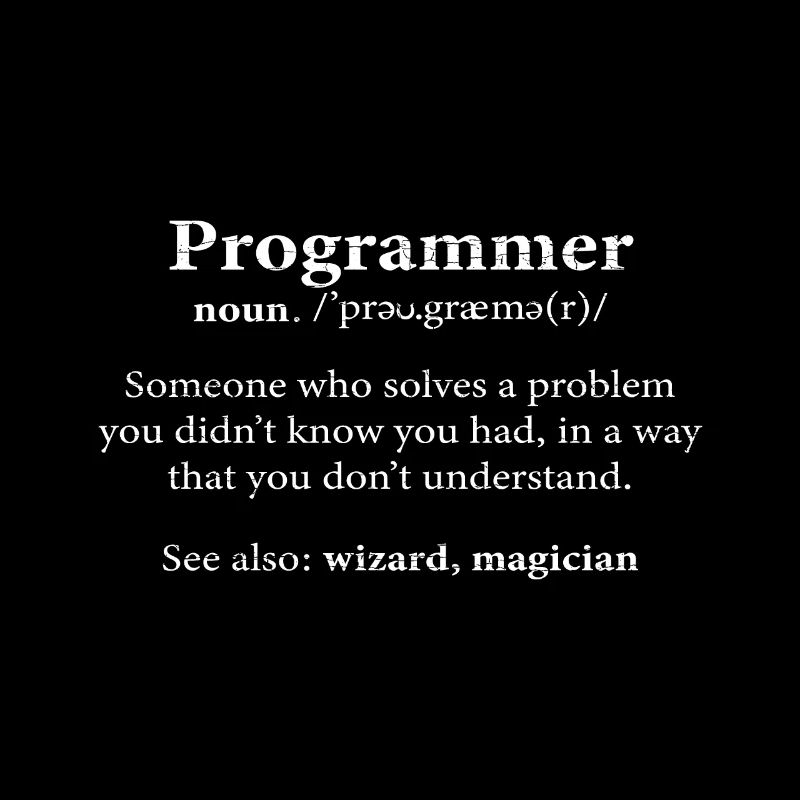 Informatiker Computer Nerd Programmierer