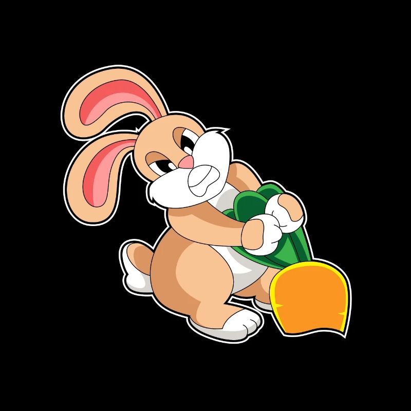 Rabbit with carrot