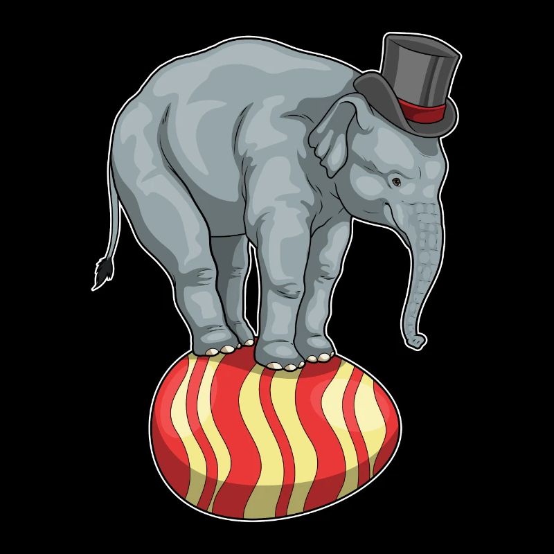 Elephant Easter Easter Egg Circus
