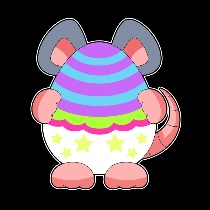 Mouse Easter Easter Egg Hide