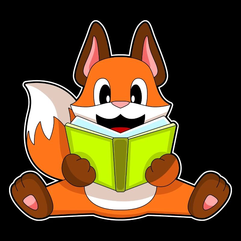 Fuchs Lesen Buch