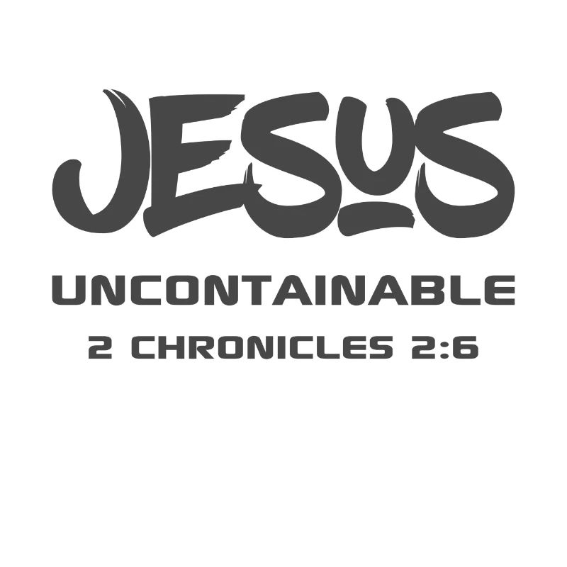 Conception chrétienne Jésus, incontrôlable 2