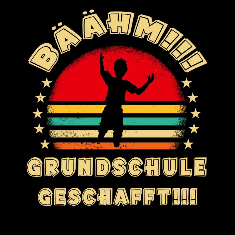 Bäähm Grundschule ist Geschafft Schulkinder Schule