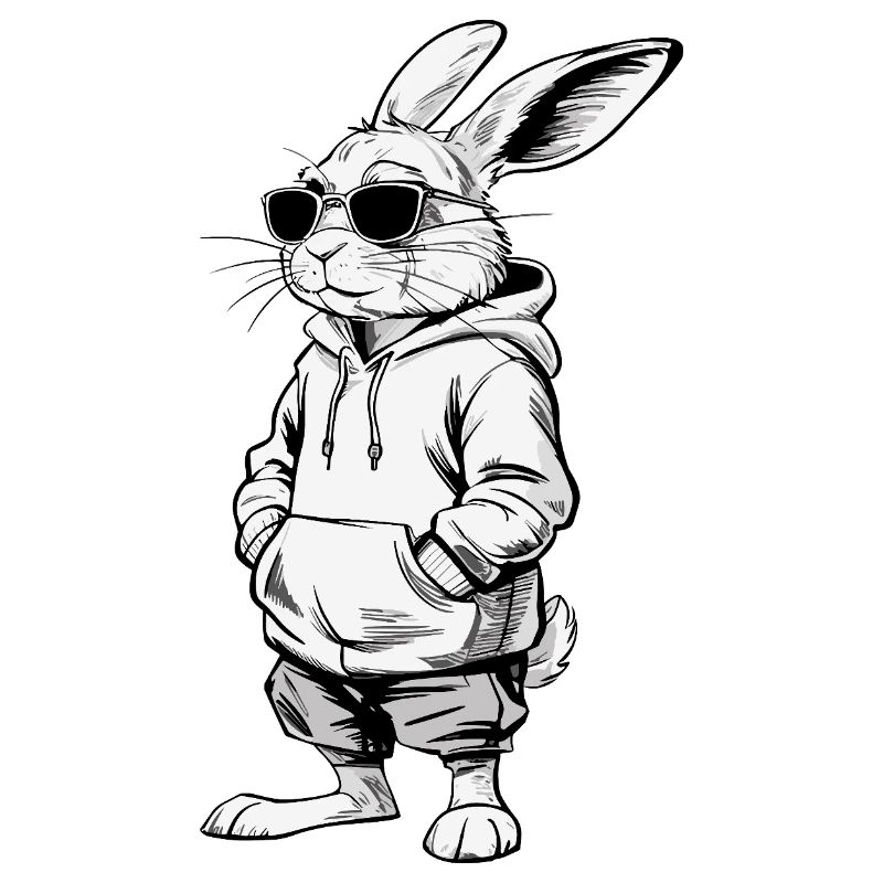 Cool Easter Bunny Bunny Happy Easter Gift