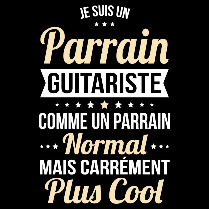 Parrain guitariste comme parrain normal plus cool