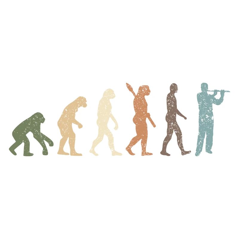 Drôle d’évolution rétro de la flûte de l’homme