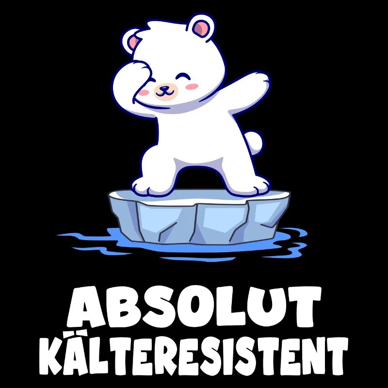 eisbader kälteresistenter eisbär geht eisbaden