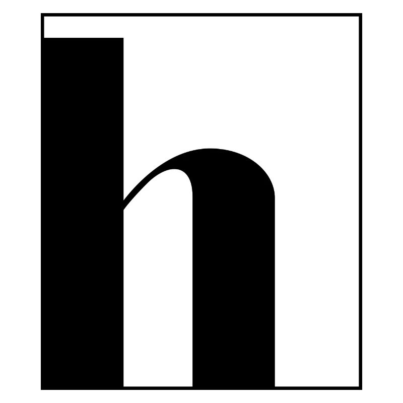 Buchstaben-Alphabet h