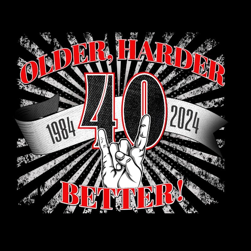 40.Geburtstag eines Metalfan oder Motorradfahrer