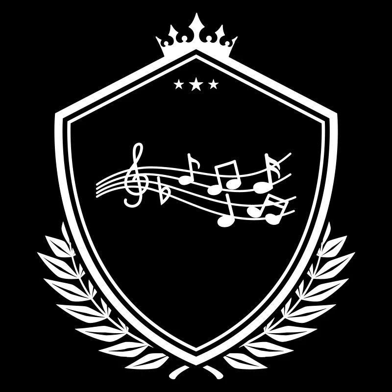Musiknoten Wappen