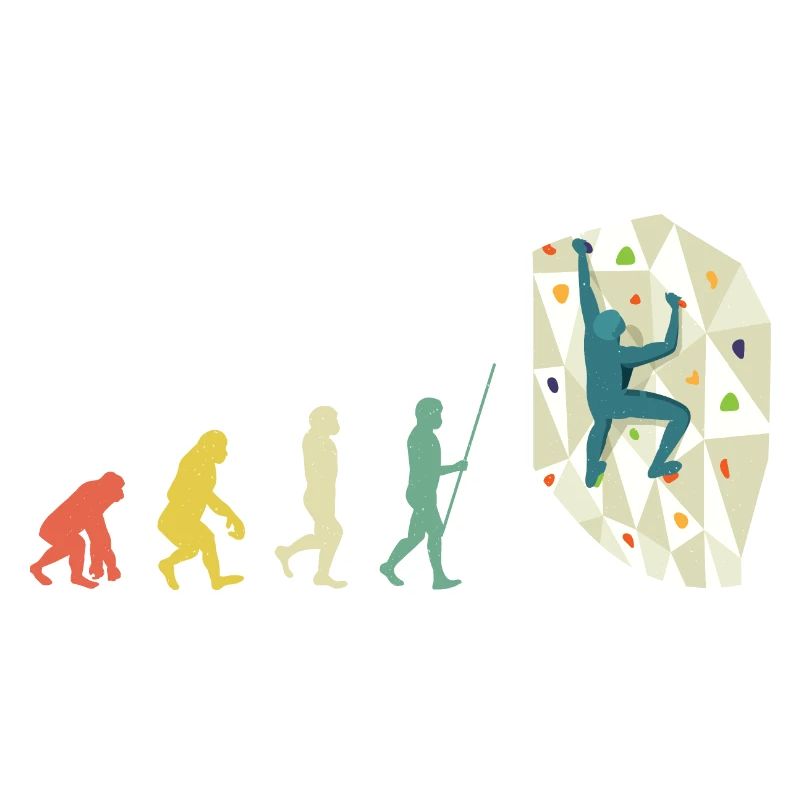 Boulderer Bouldering Evolution Cadeau