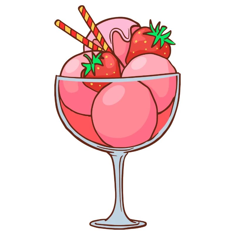 Eis Speiseeis Eiskrem Eiscreme Kugeleis Eisbecher