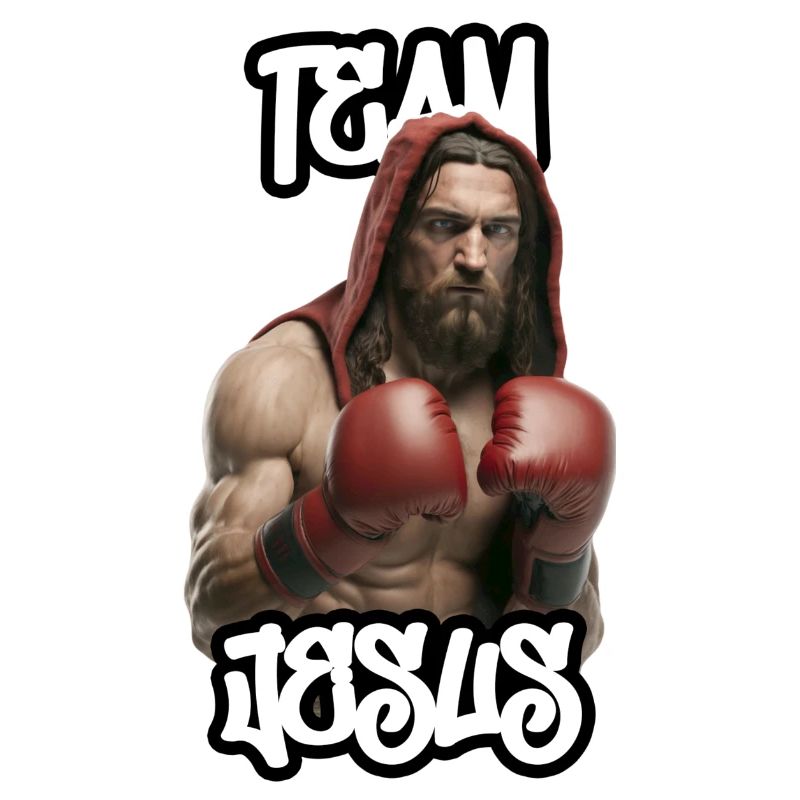 Team Jesus - Jesus als Boxer