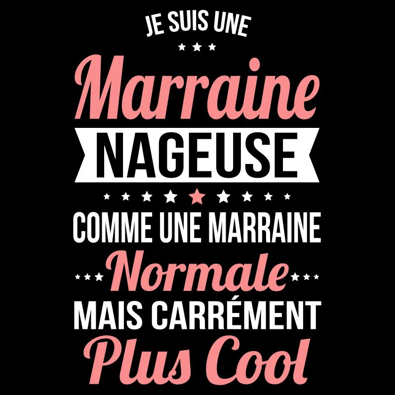 Marraine nageuse comme marraine normale plus cool