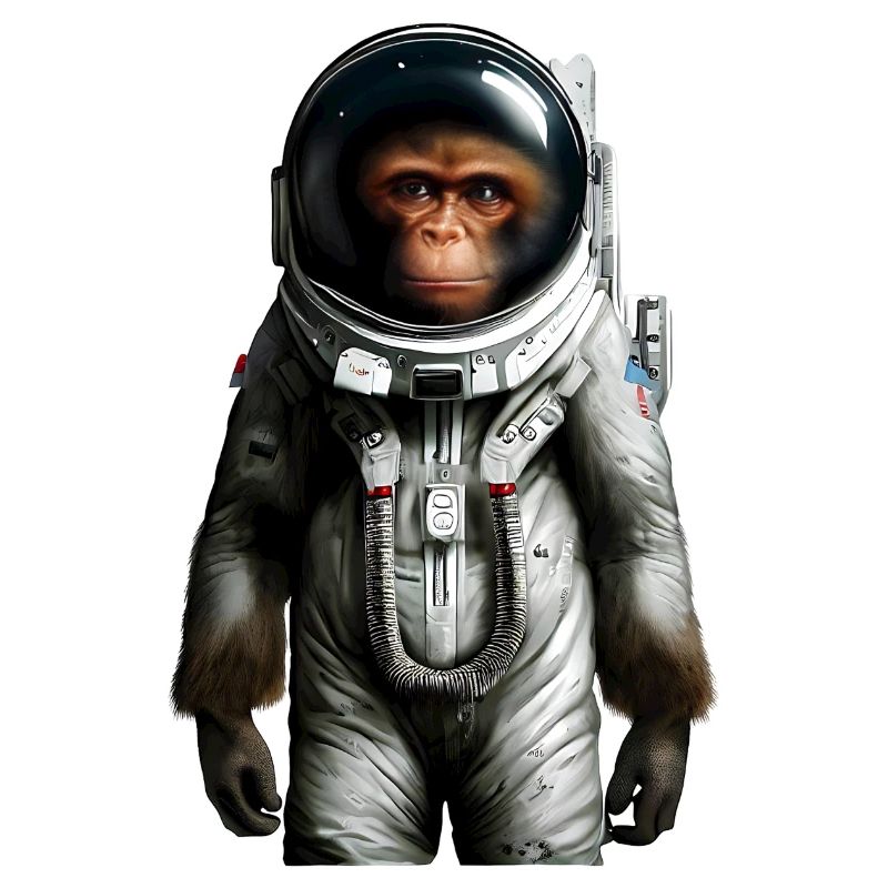 Singe astronaute de l’espace