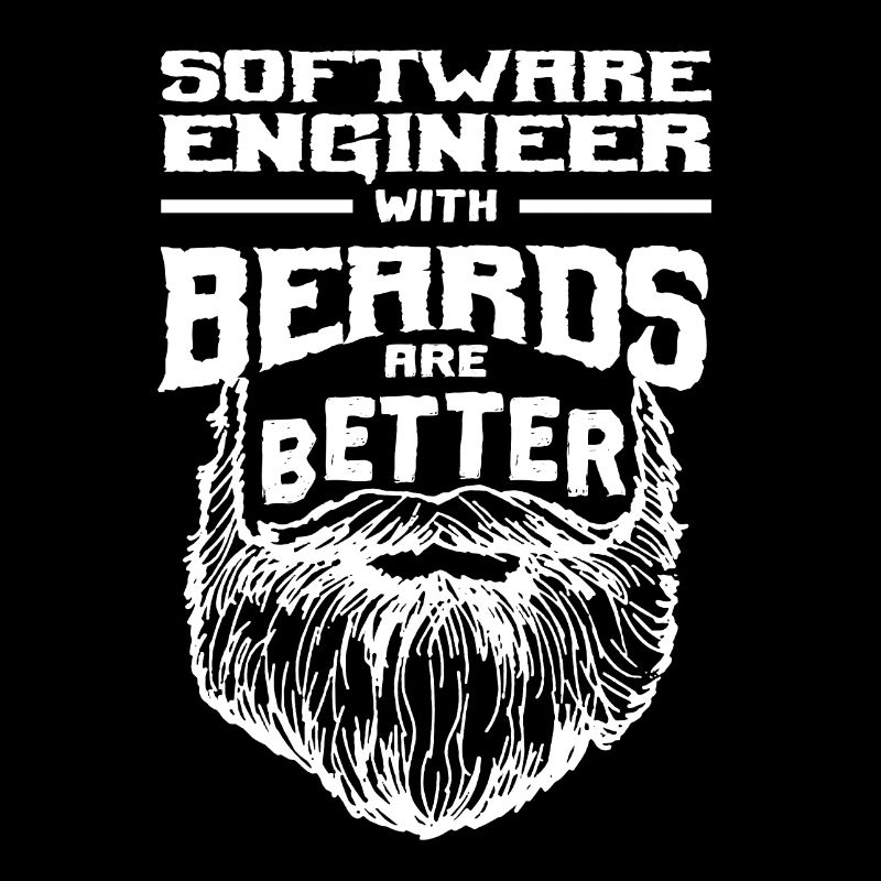 Software engineer with beards is better development