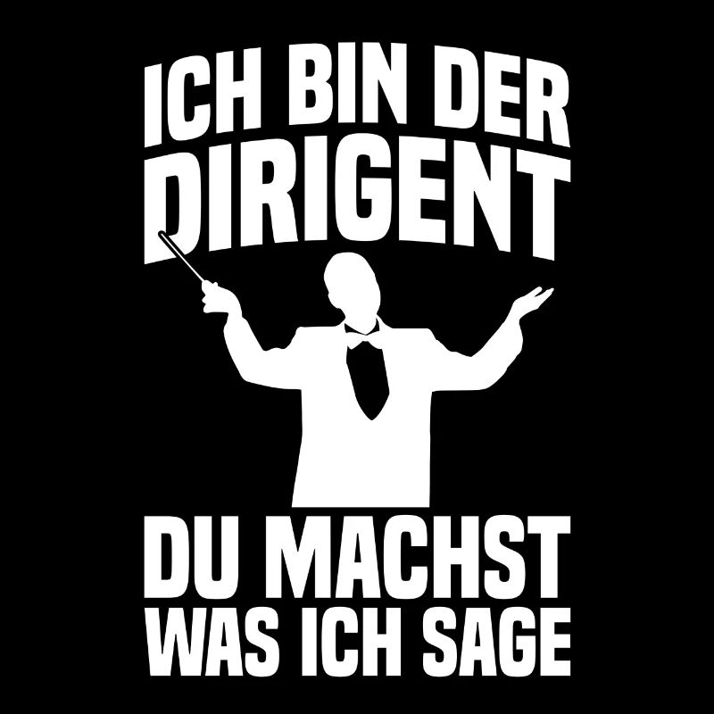 Ich bin der Dirigent Chorleiter Dirigenten