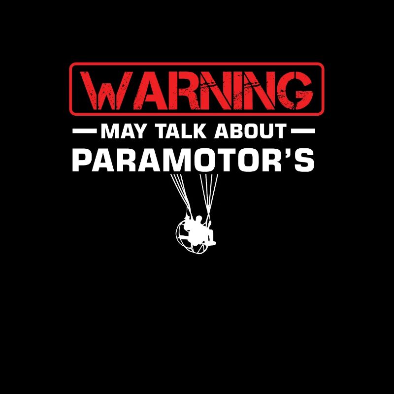 Warning Paramotors PPG Paragliders Propeller