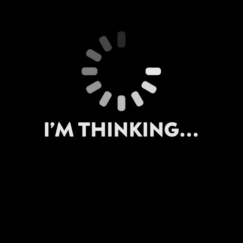 Ich denke Programmierer Coder Entwickler PC Geschenk