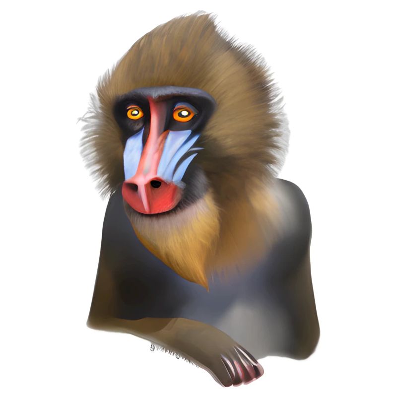 Mandrill Monkey