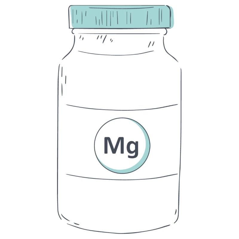 Complément alimentaire protéine de magnésium