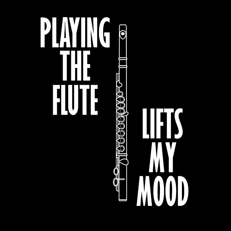 Flutist Funny Saying Orchestra Flute Player