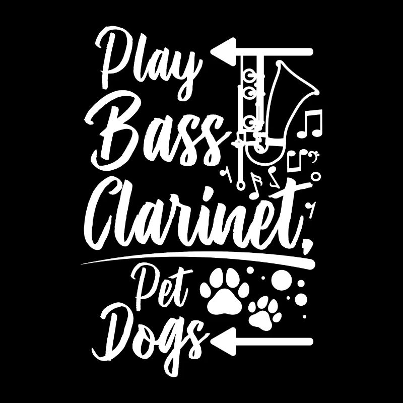 Jouer de la clarinette basse pour chiens de compagnie