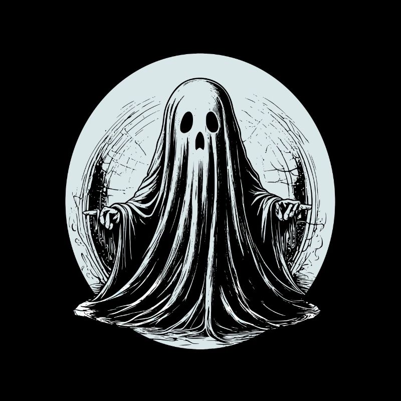 Awesome graphical ghost design