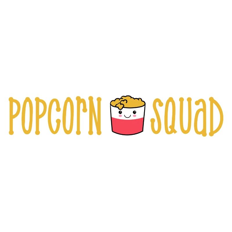 Popcorn Squad regarde des films Manger du maïs