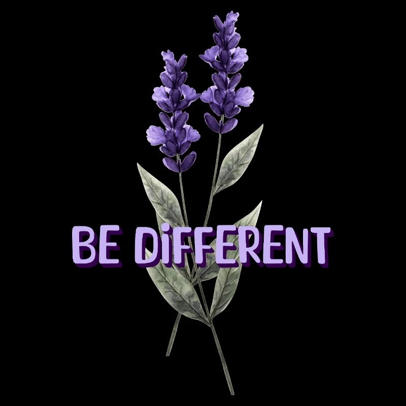 BE DIFFERENT - Affirmations d’amour de fleur de lavande