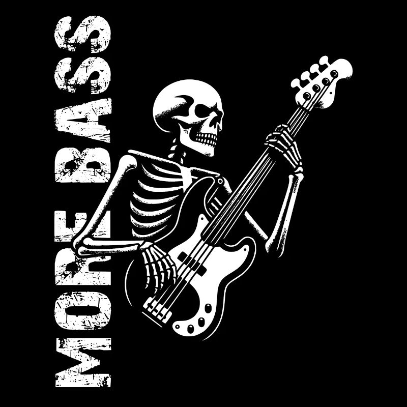 Plus Basse - Skeleton avec Basse