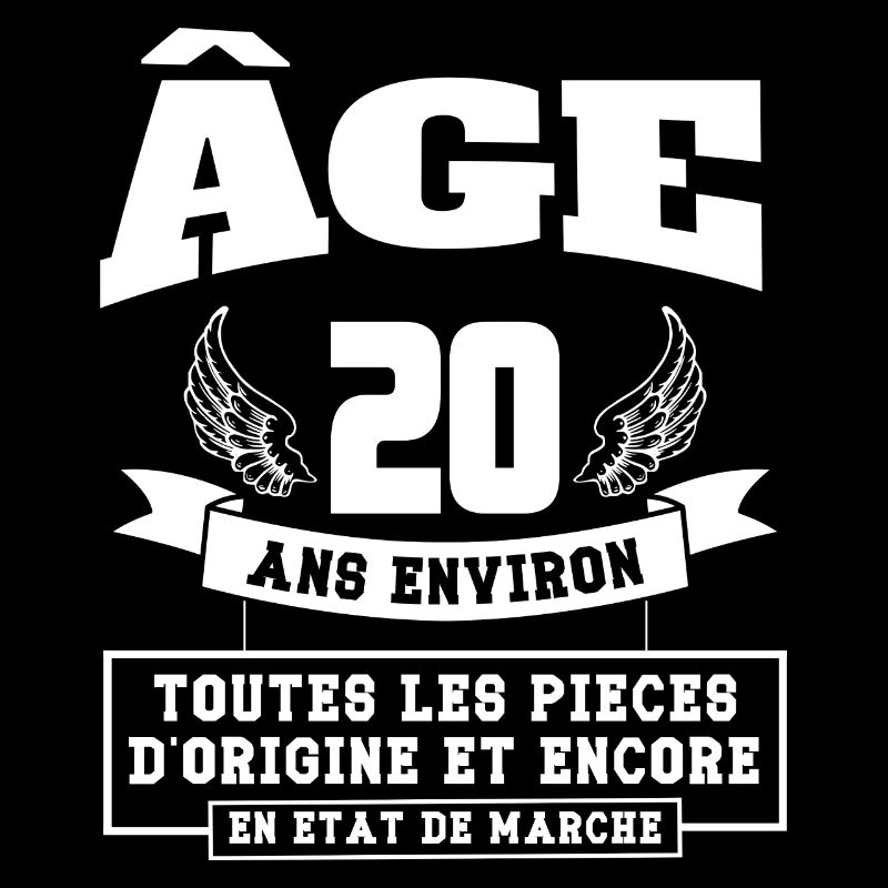 âge 20 ans environ