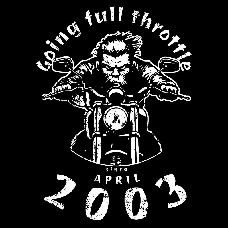 22. Geburtstag: Going full throttle since 04/2003