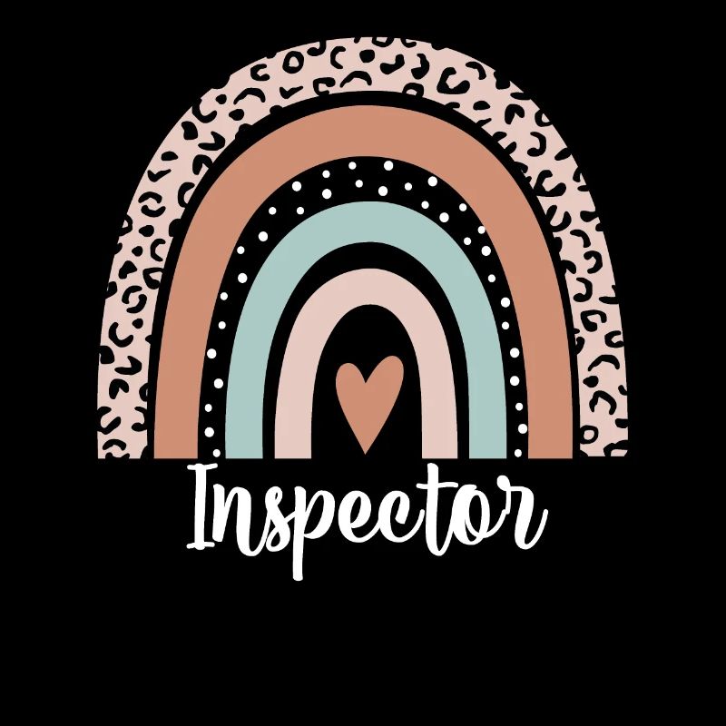Inspector Rainbow Leopard Funny Inspector