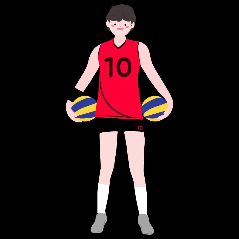 Joueuse de volley-ball