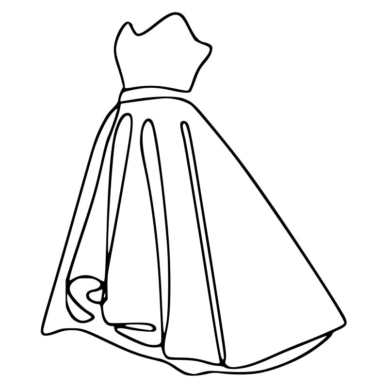 Kleid Mode Kunst Geschenk Geschenkidee