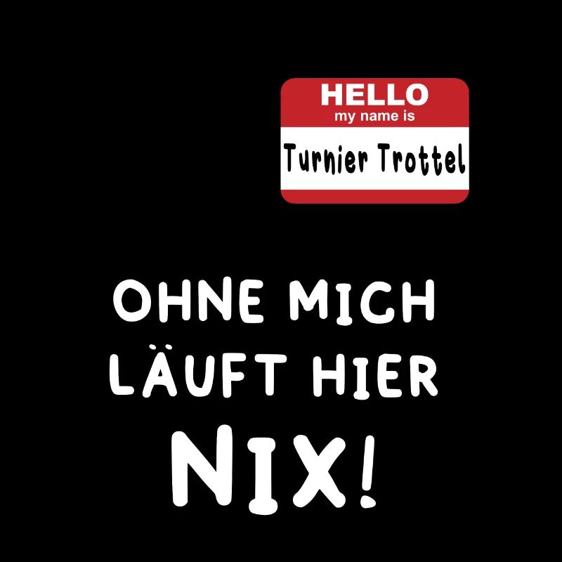 Turnier Trottel Reiten Pferd Pferde Geschenk