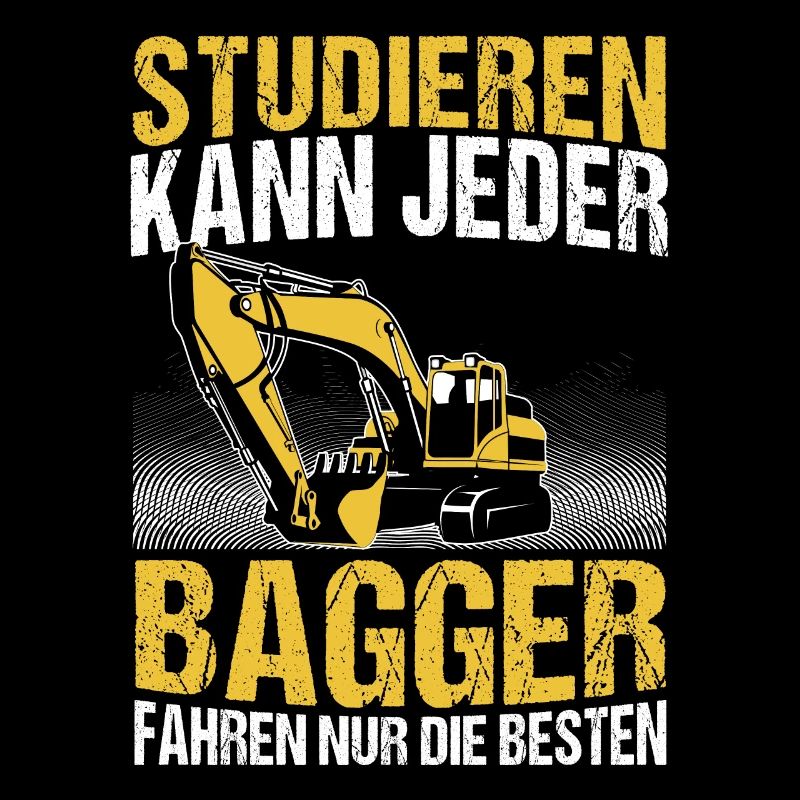 Baggerfahrer Baggerführer Bagger Geschenk