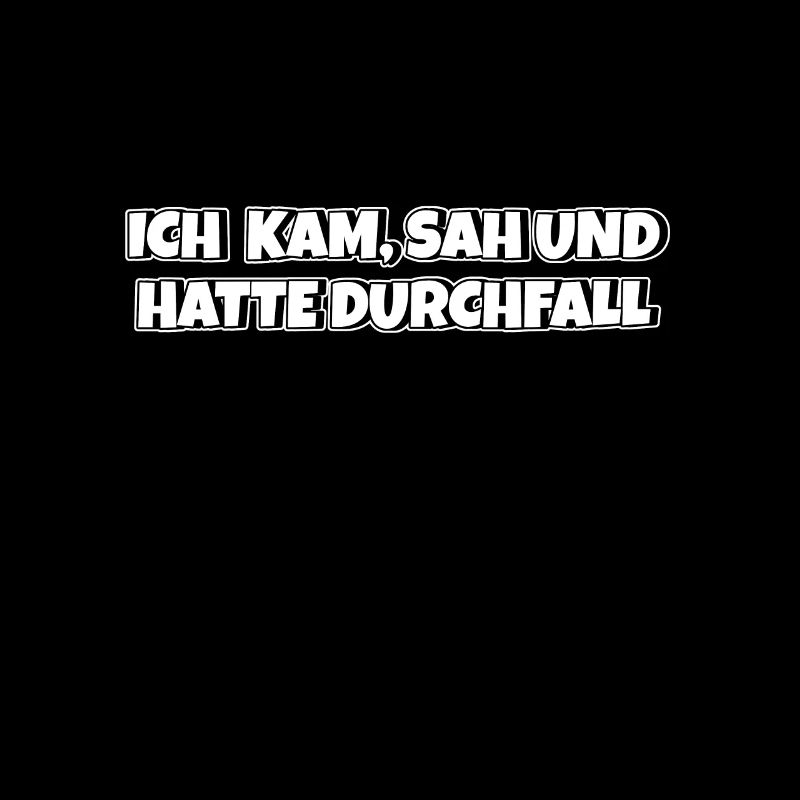 Ich kam sah und hatte Durchfall