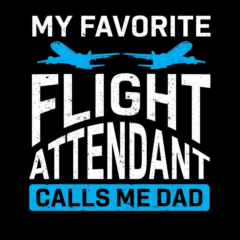 Flugbegleiter Papa Stewardess Flugbegleiter